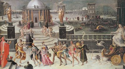 Triumph des Winters von Antoine Caron